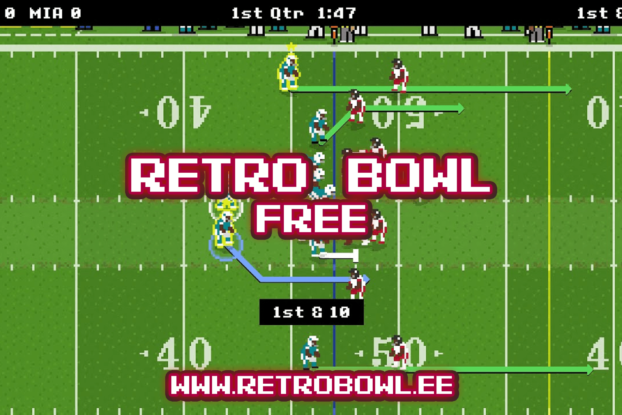 retro bowl free game