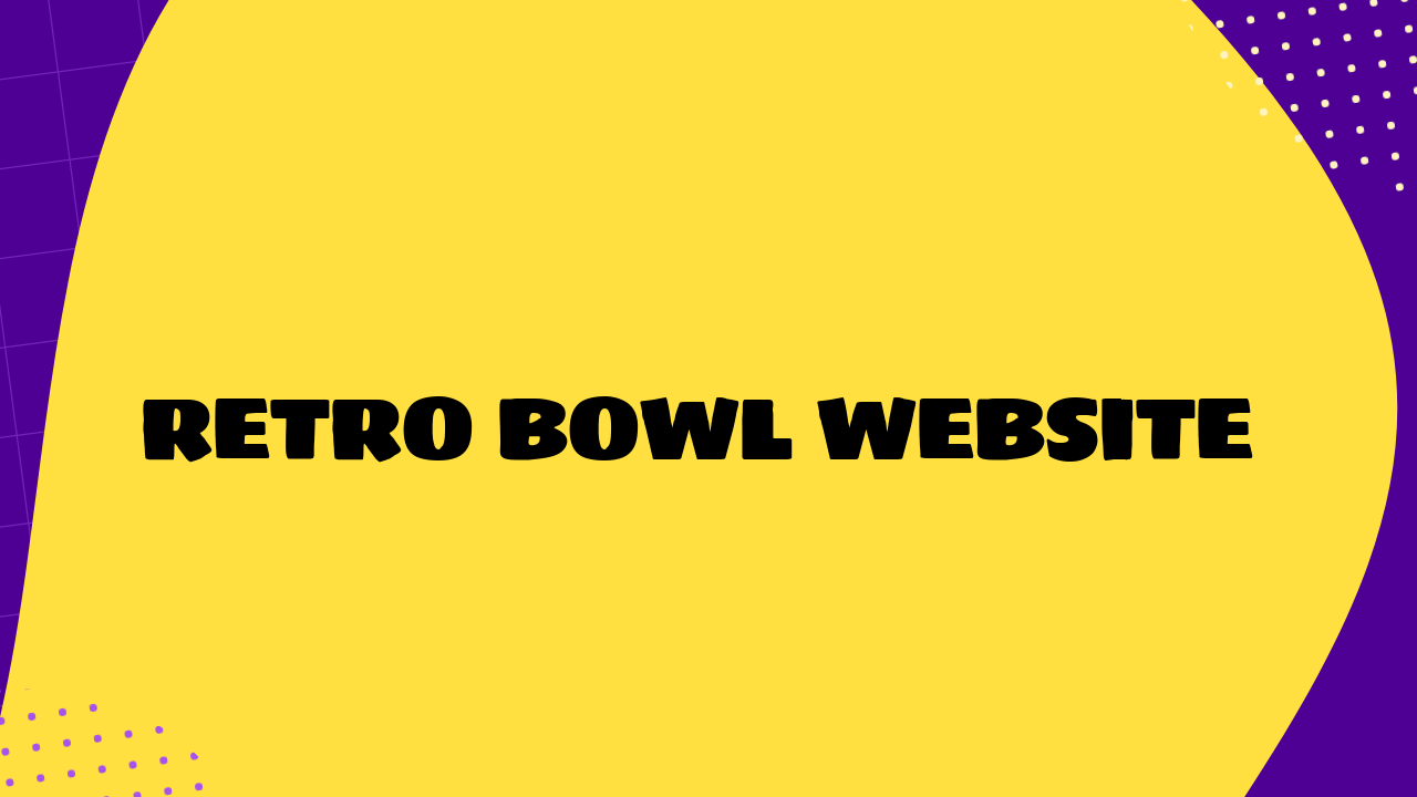 Retro Bowl Website A Wiki Guide to the Classic Sports Game